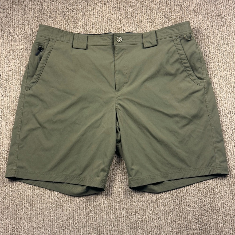 Filson Outdoorsman Shorts Mens XXL Lightweight Quick Drying Evergreen Green